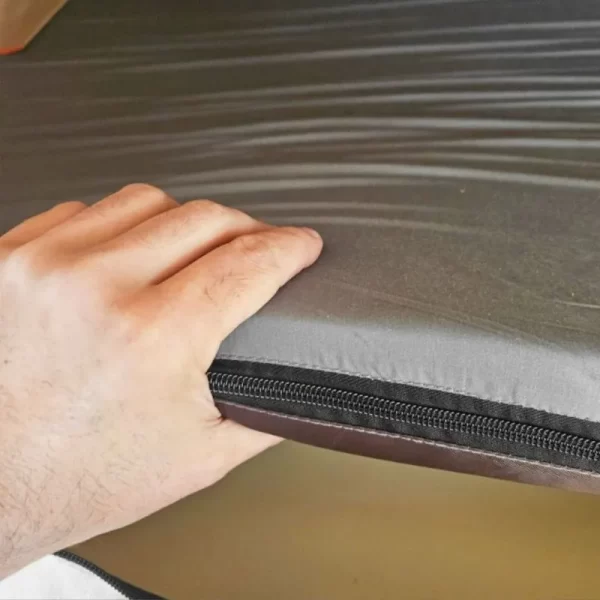 NTREPIDOR 2 Dachzelt – 140x240 cm, Khaki, mit großen Fenstern und Aluminium-Wabenboden – Bild 9